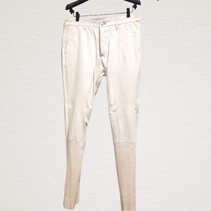 MACKAGE genuine leather white pants